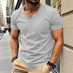V NECK TEE FOR MEN