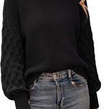 Caroline | Pull classique en grosse maille