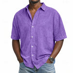 ACID WASH COTTON SHIRT FOR MEN