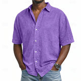 ACID WASH COTTON SHIRT FOR MEN