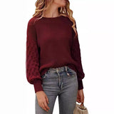Caroline | Pull classique en grosse maille