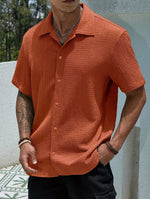 BUTTON FRONT SHIRT FOR MEN