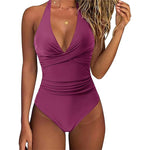 Rosalie — Maillot de Bain Sculptant à Col V