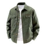 LONG SLEEVE UTILITY SHIRT FOR MEN
