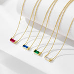 Livia – Collier en argent avec petit pendentif