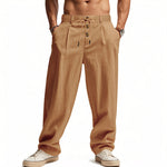 LOOSE FIT LINEN PANTS FOR MEN