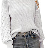Caroline | Pull classique en grosse maille