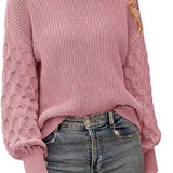Caroline | Pull classique en grosse maille