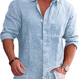 LIGHTWEIGHT LINEN SHIRT FOR MEN