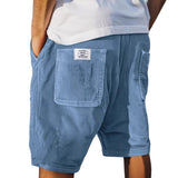 RELAXED VELVET SHORTS FOR MEN