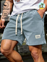 DRAWSTRING CASUAL SHORTS FOR MEN