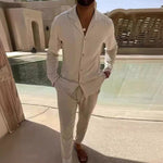 Ensemble Graham — chemise décontractée & pantalon