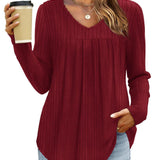 Victorine | Blouse plissée classique