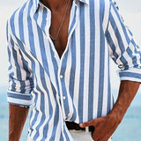 STRIPE SHIRT FOR MEN