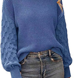 Caroline | Pull classique en grosse maille