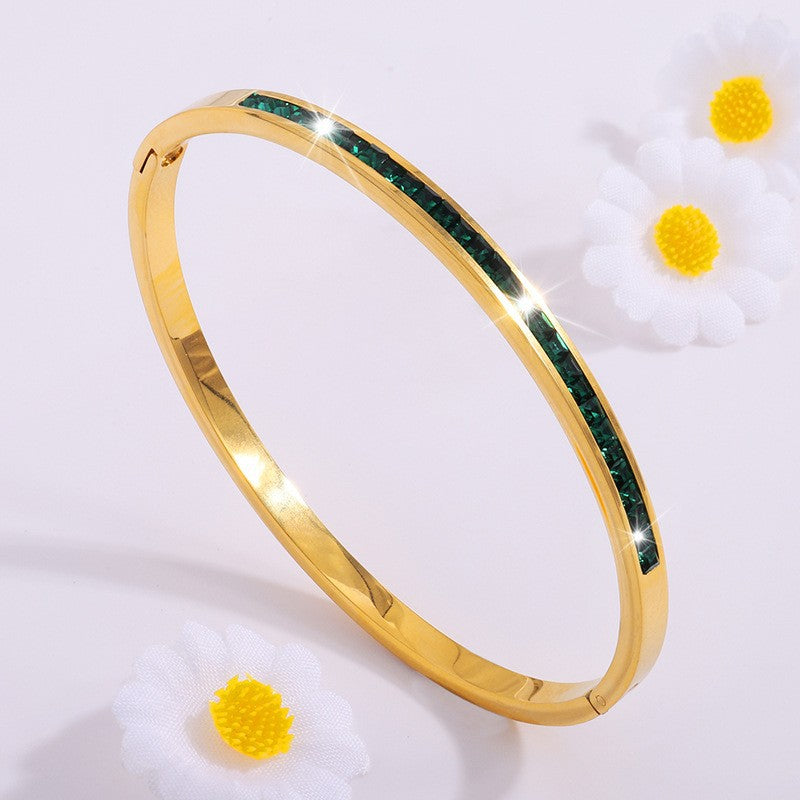 Bracelet Celeste Viride — Or