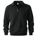 ELEGANT HALF-ZIP POLO FOR MEN