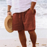 LOOSE FIT STRAIGHT LEG SHORTS FOR MEN