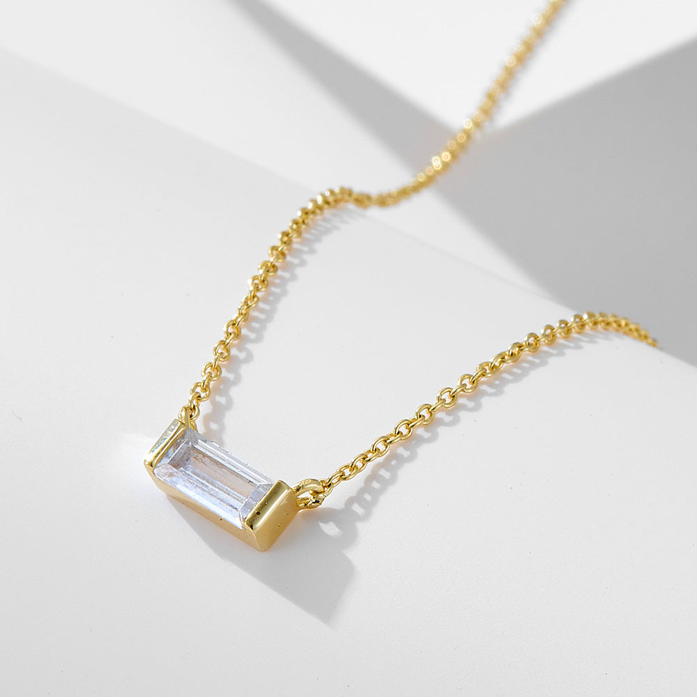 Plaqué or 18 carats / Granato
