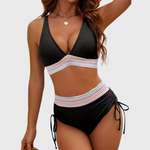 Énora — Ensemble de Bikini Élevé Élégant