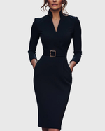 La Robe Maxi Power Ceinturée