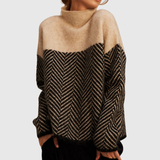 Norah — Pull en Coton à Col Montant