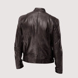 FAUX LEATHER JACKET FOR MEN