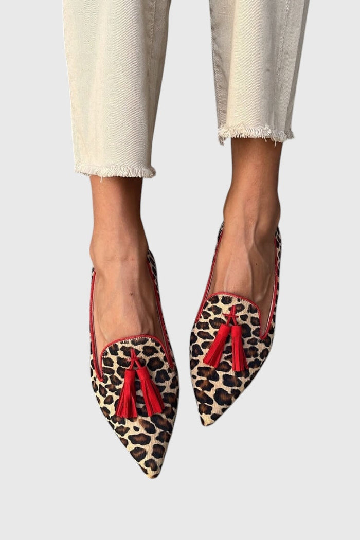 Mocassins Léopard