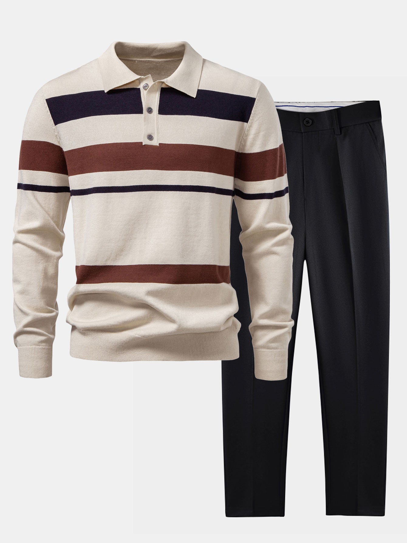 Beige & Black / XS