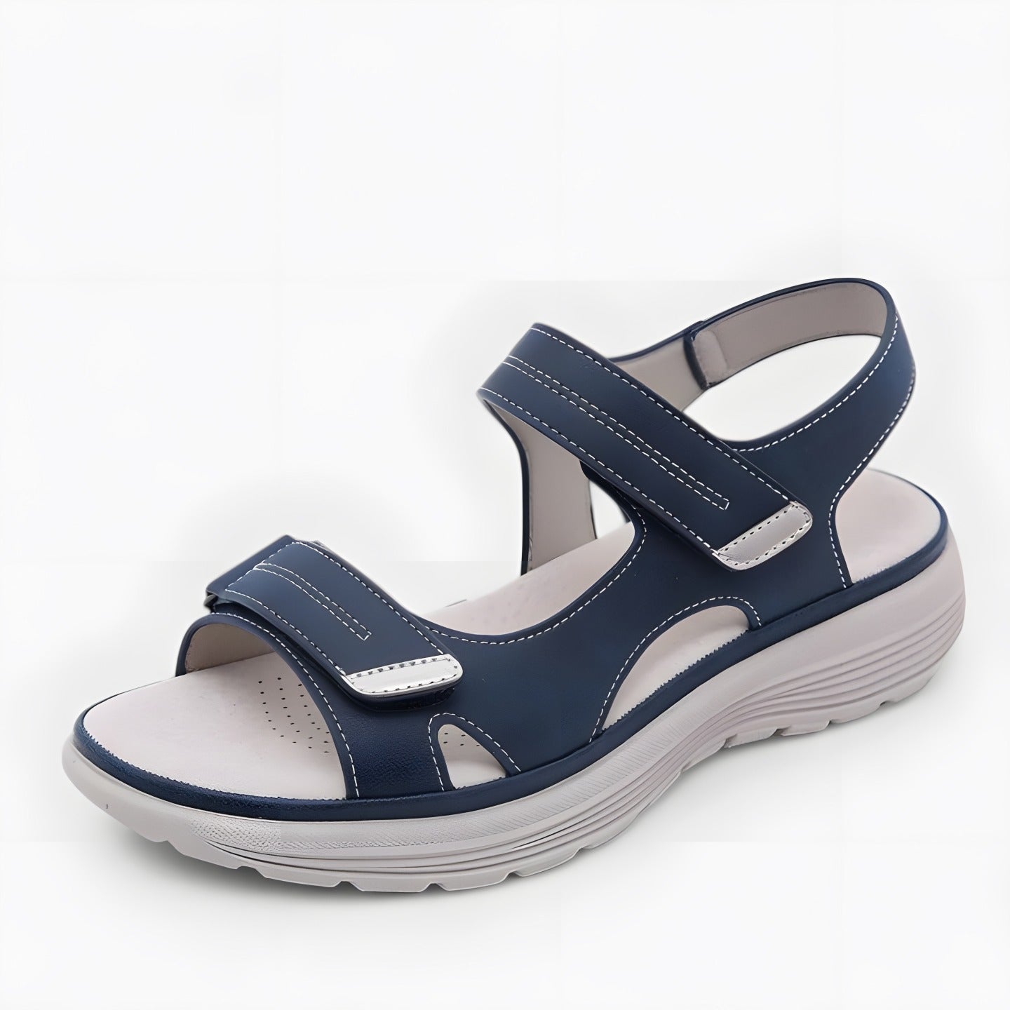 Heidi | Sandales orthopédiques femme élégantes Bleu