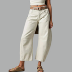 Yvonne | Jean taille haute coupe tonneau