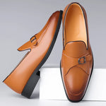 Camden Monk Strap Genuine Leather Loafers