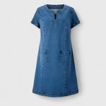 Christine — Robe en Jean Élégante