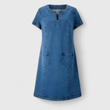 Christine — Robe en Jean Élégante