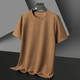 WAFFLE KNIT T-SHIRT FOR MEN