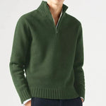 Lucio | Elegant half-zip sweater