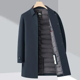 INSULATED TRENCH COAT FOR MEN