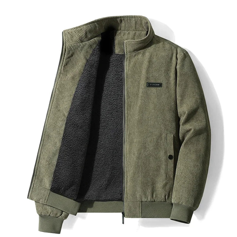 CORDUROY FLEECE JACKET FOR MEN