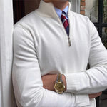 Jevin | Classic Quarter-Zip Sweater