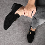 Suede Signature Loafers