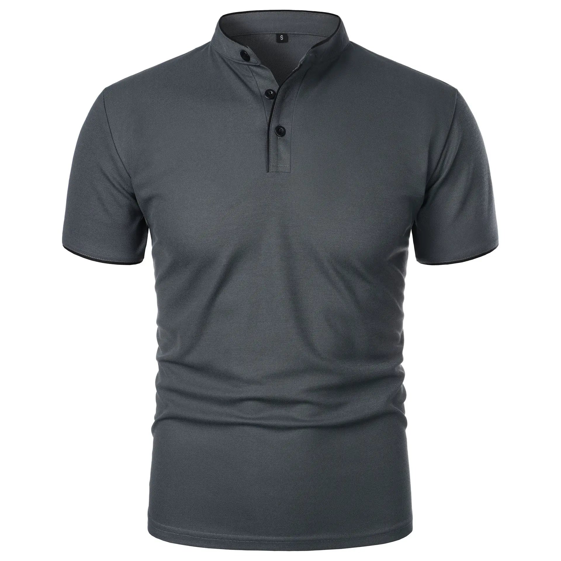 Felin | Elegant stand-up collar polo shirt