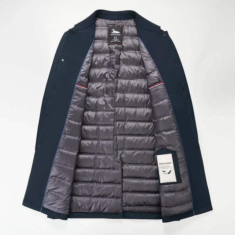 INSULATED TRENCH COAT FOR MEN
