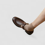 Zhelynne — Chaussures Mary Jane orthopédiques à bout carré
