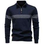 CLASSIC HALF-ZIP KNIT PULLOVER FOR MEN