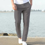 Pantalon Harlow — en lin