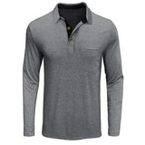 CLASSIC LONG SLEEVE POLO FOR MEN