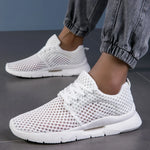 MESH LACE-UP SNEAKERS FOR WOMEN