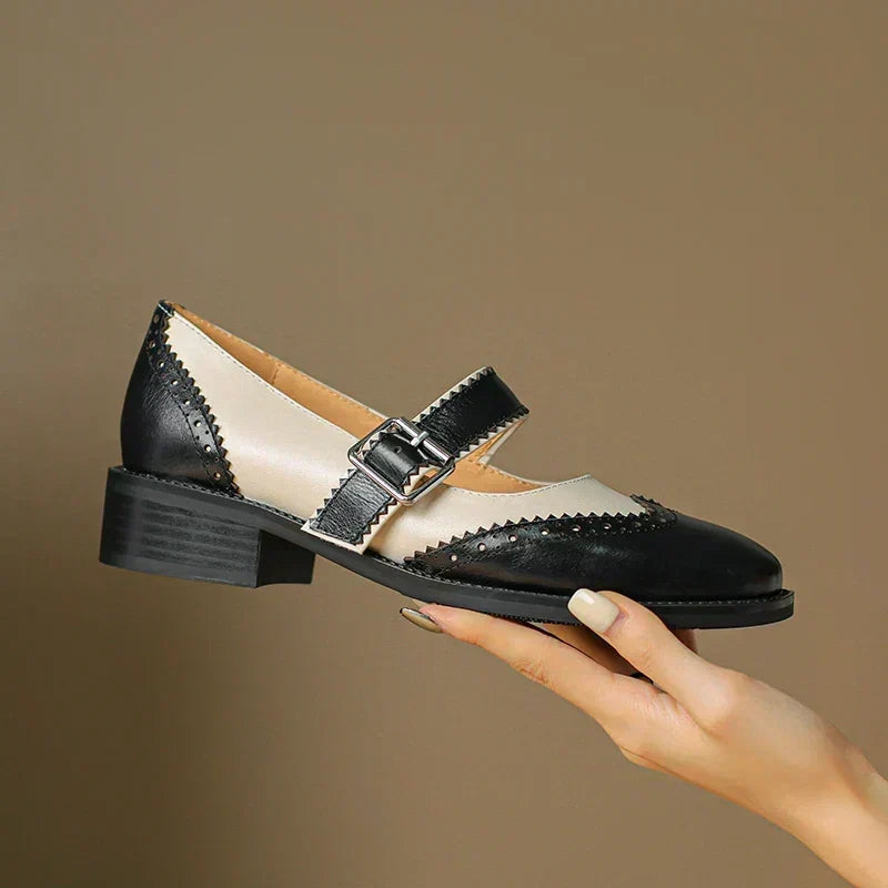 Mary Janes Bicolores Bout Golf
