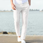 Pantalon Harlow — en lin