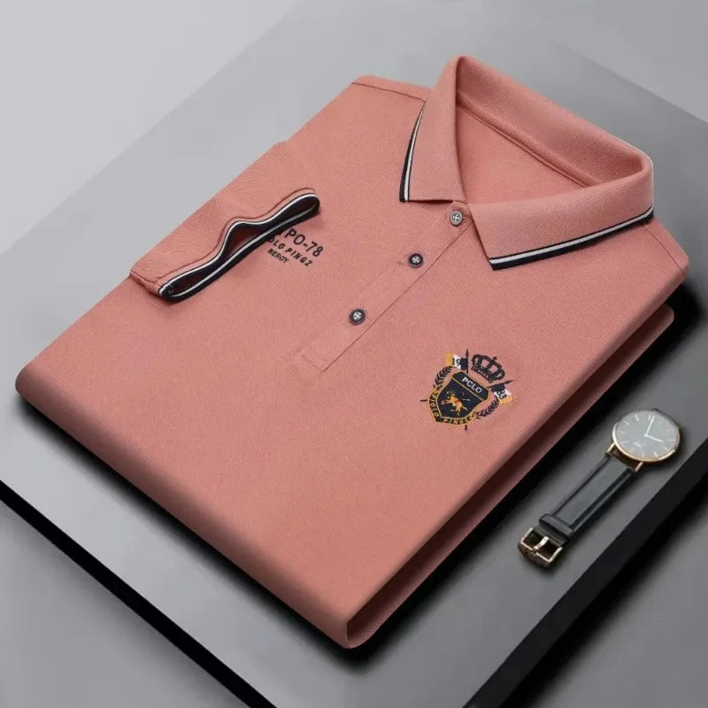 CLASSIC EMBROIDERED POLO FOR MEN